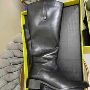Women's Black Leather Boots